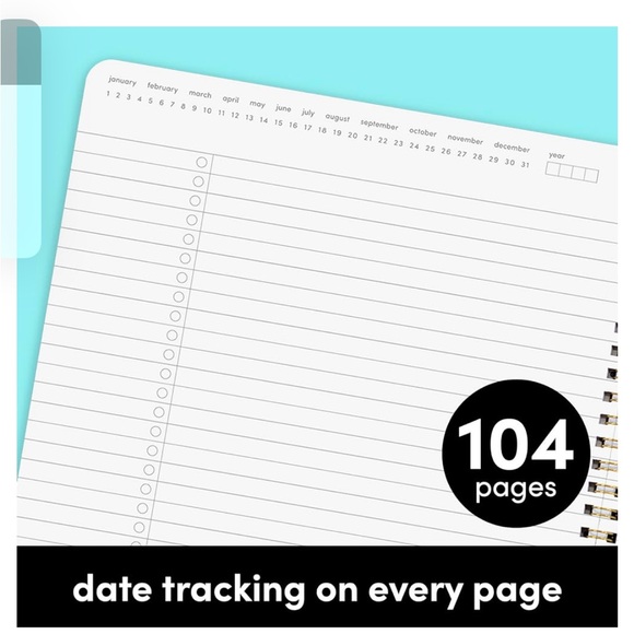 undated planner notebook - Picture 5 of 6